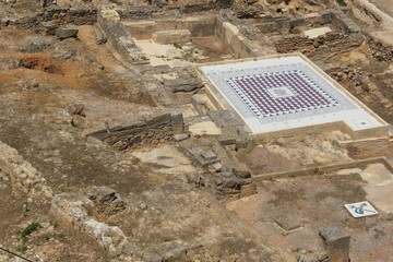 Espagne - Andalousie - Antequera - Vestiges des thermes romains