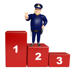 Police with 123 level
