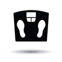 Floor scales icon