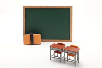 学習机 黒板　教室イメージ