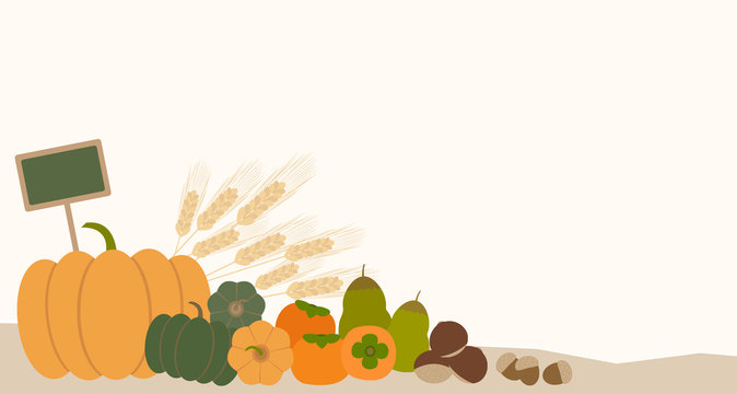 autumn vegetable