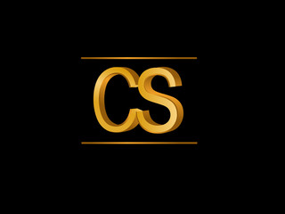 CS Initial Logo for your startup venture