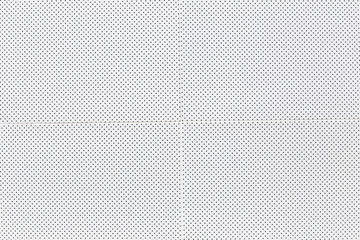 surface of white wall have a hole.