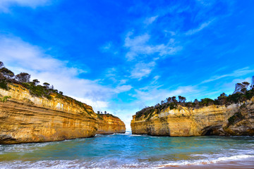 オーストラリア・グレートオーシャンロードのロックアード・ゴージ