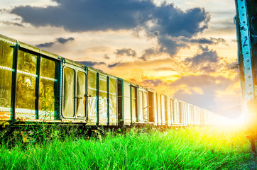 Train old, unused.