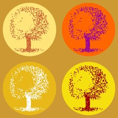 Autumn trees