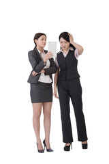 pad with confused expression