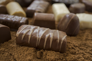 Chocolate candy collection