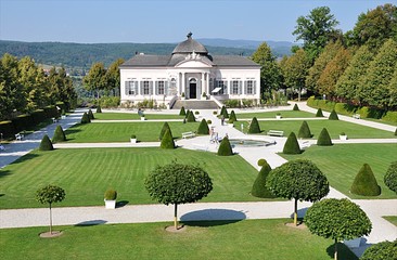 gazebo in the park, Melk, Austria, Europe