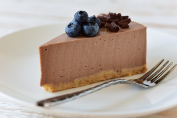 Cheesecake with berries