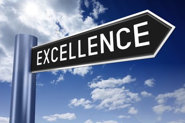 Excellence signpost