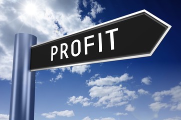 Profit signpost