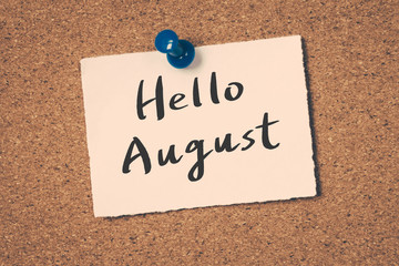 Hello August