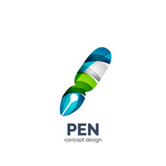 Vector pen logo