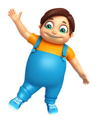 kid boy with Funny Pose