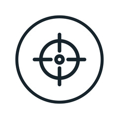 Obraz premium rifle icon