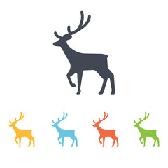 deer icon - 121005625
