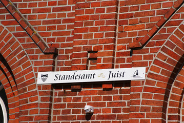 Obraz premium Standesamt -Juist