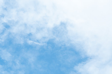 Cloud and blue sky for background textured,beautiful blue sky