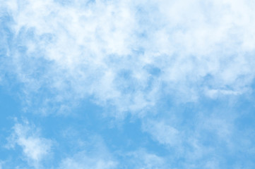 Fototapeta na wymiar Cloud and blue sky for background textured,beautiful blue sky