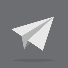 Plane Icon. Paper Plane Icon in Vector