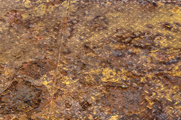 Old rusted metal background, rusty metal texture