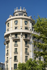 Fototapeta na wymiar Barcelona (Spain): building