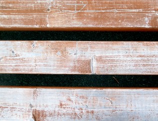 Текстура состаренного дерева в парке © tatyana_v87