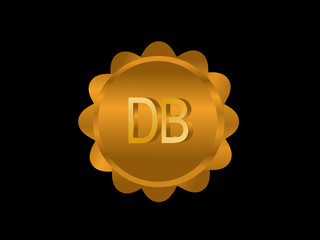 DB Initial Logo for your startup venture
