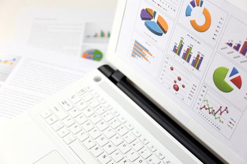 ビジネスイメージ　グラフ