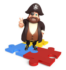 Pirate with Puzzle