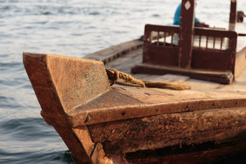 Fototapeta premium Traditional Abra ferries in Dubai