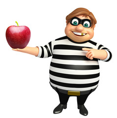 Thief with Apple