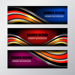 Business Banners Template Design, vector illustration