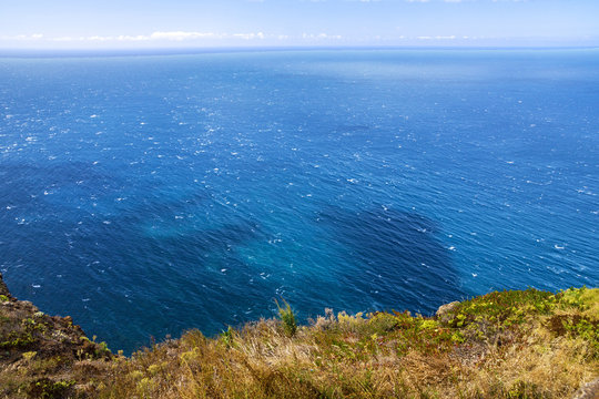 Atlantic ocean seaside, Madeira island, Portugal
