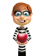 Thief with Apple