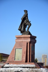Street sculpture in Astana, capital of Kazakhstan