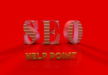 SEO, Help Point, Search Engine Optimization, Stock Image
