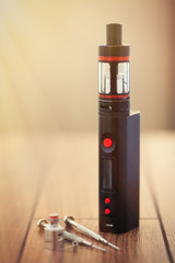 Upgrading e-cig vaporizer with kanthal clapton coil drip