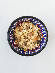 muesli in a bowl