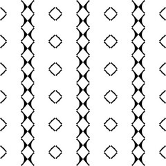 Design seamless monochrome geometric pattern