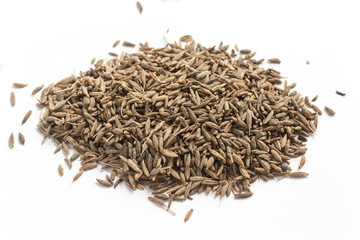 Close-up on a Cumin Seeds