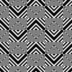 Design seamless monochrome diamond pattern