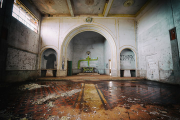 Abandoned mental hospital in Brazil