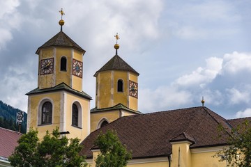 Fototapeta na wymiar Pfarrkirche St. Erasmus in Steinach am Brenner, Tirol