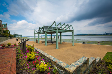 The Potomac River Waterfront, in Alexandria, Virginia.