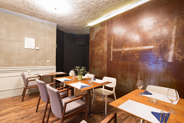 modern restaurant interior