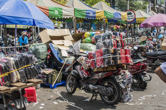 Ho-Chi-Minh-Stadt, Binh-Tay-Markt.
