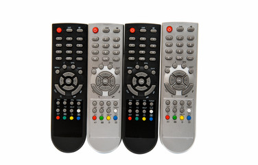 TV remote isolated