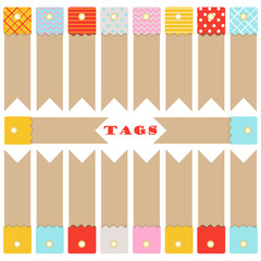 Vector signs and symbols for organized your planner.